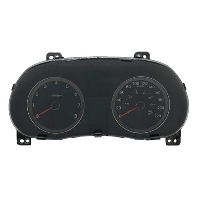 2012 HYUNDAI  ACCENT INSTRUMENT CLUSTER