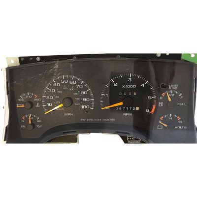 1996 OLDSMOBILE BRAVADA INSTRUMENT CLUSTER