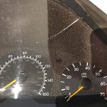 1996 MERCEDES E320 INSTRUMENT CLUSTER