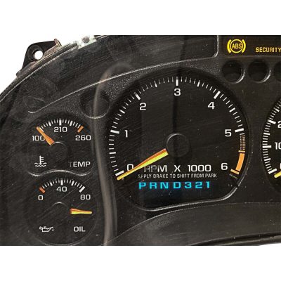 2004 CHEVROLET BLAZER Used Instrument Cluster For Sale