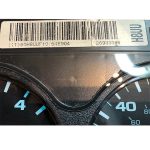 2007-2012 GMC SIERRA/TAHOE INSTRUMENT CLUSTER