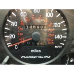 2000 CHRYSLER SEBRING INSTRUMENT CLUSTER