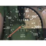 2000 KIA SPECTRA INSTRUMENT CLUSTER