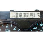 2012 CHEVROLET SILVERADO 1500 INSTRUMENT CLUSTER