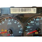 2011 CHEVROLET SILVERADO 1500 INSTRUMENT CLUSTER