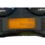 2009 INTERNATIONAL NAV PB105 INSTRUMENT CLUSTER