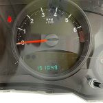 2010 JEEP PATRIOT INSTRUMENT CLUSTER