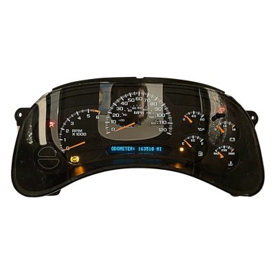 2003-2007 CHEVROLET 1500 MANUAL INSTRUMENT CLUSTER