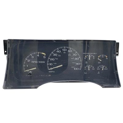 1995-1999 GMC SIERRA DIESEL INSTRUMENT CLUSTER