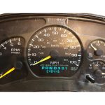 1999-2002 GMC SIERRA INSTRUMENT CLUSTER