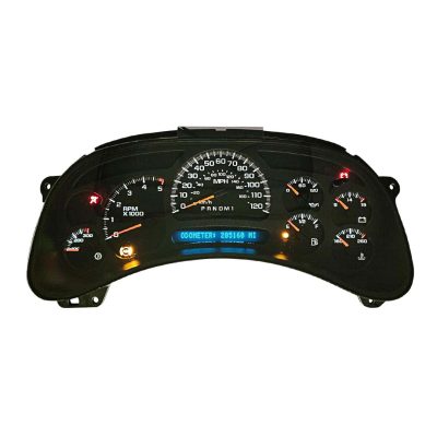 2005-2006 CHEVROLET SILVERADO DIESEL INSTRUMENT CLUSTER