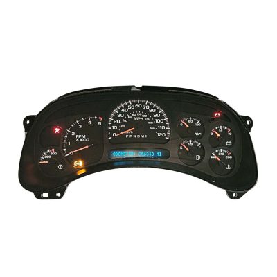 2005-2006 GMC 1500 SIERRA DIESEL INSTRUMENT CLUSTER