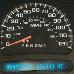 2005-2006 GMC 1500 SIERRA DIESEL INSTRUMENT CLUSTER