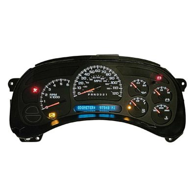 2005-2006 GMC 1500/2500 SIERRA / CHEVY SILVERADO INSTRUMENT CLUSTER