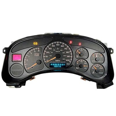 1999-2002 CHEVROLET SILVERADO GMC 1500 YUKON INSTRUMENT CLUSTER