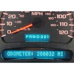 2003-2006 CHEVROLET SILVERADO GMC YUKON SIERRA INSTRUMENT CLUSTER