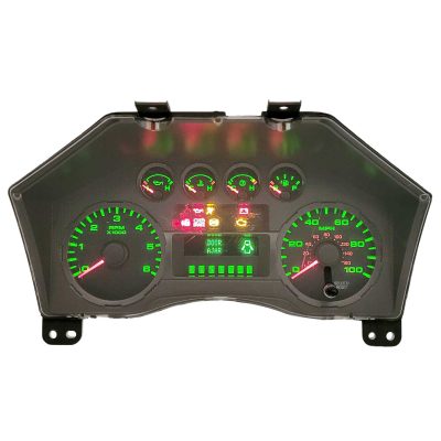 2009 FORD F250 DIESEL PICKUP INSTRUMENT CLUSTER