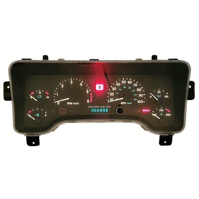 1997-1998 JEEP WRANGLER INSTRUMENT CLUSTER