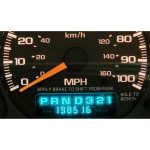 1999-2002 CHEVROLET SILVERADO GMC SIERRA INSTRUMENT CLUSTER