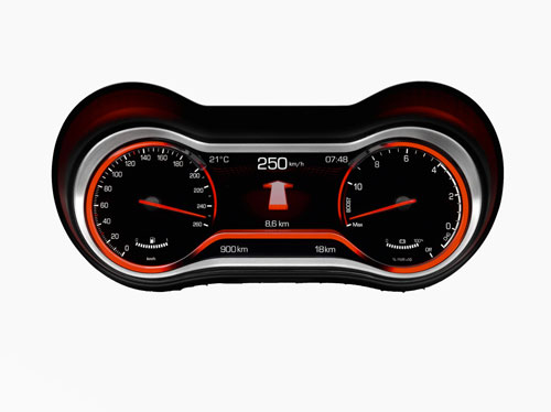 Instrument-cluster-car