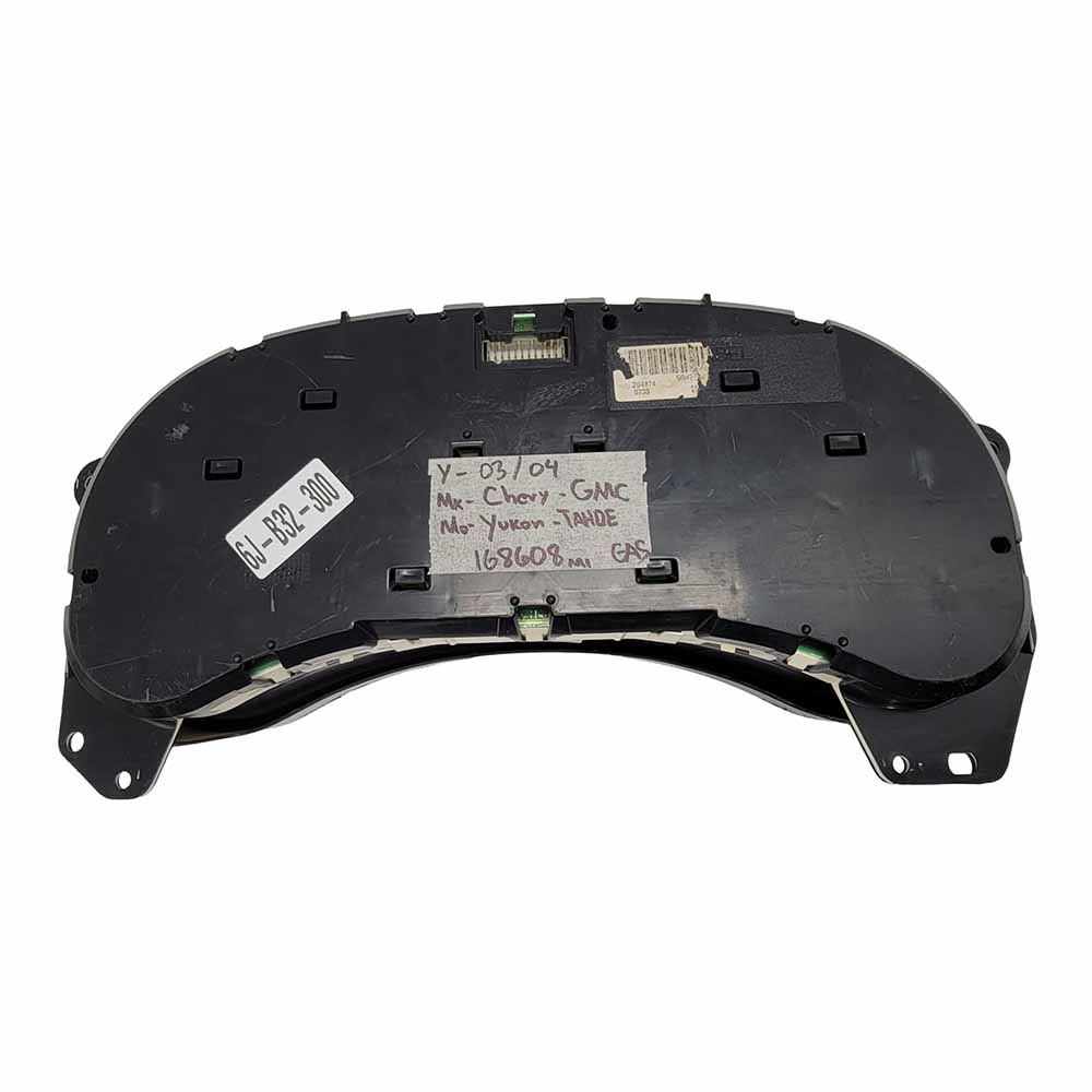 2003-2004 CHEVY YUKON USED INSTRUMENT CLUSTER PART#