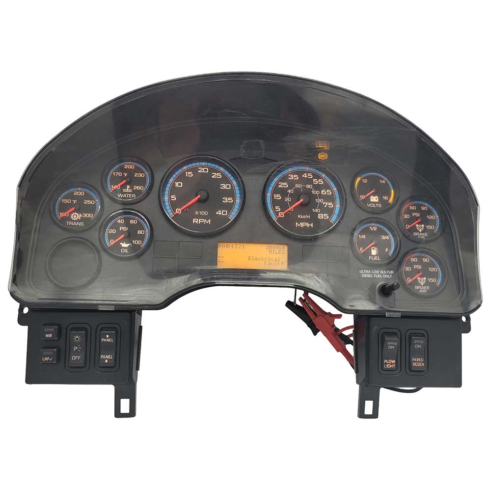 2010-2016 INTERNATIONAL 4300 USED INSTRUMENT CLUSTER PART #3626975F95 6J B10 73 front2010 2016 INTERNATIONAL 4300 Instrument Cluster