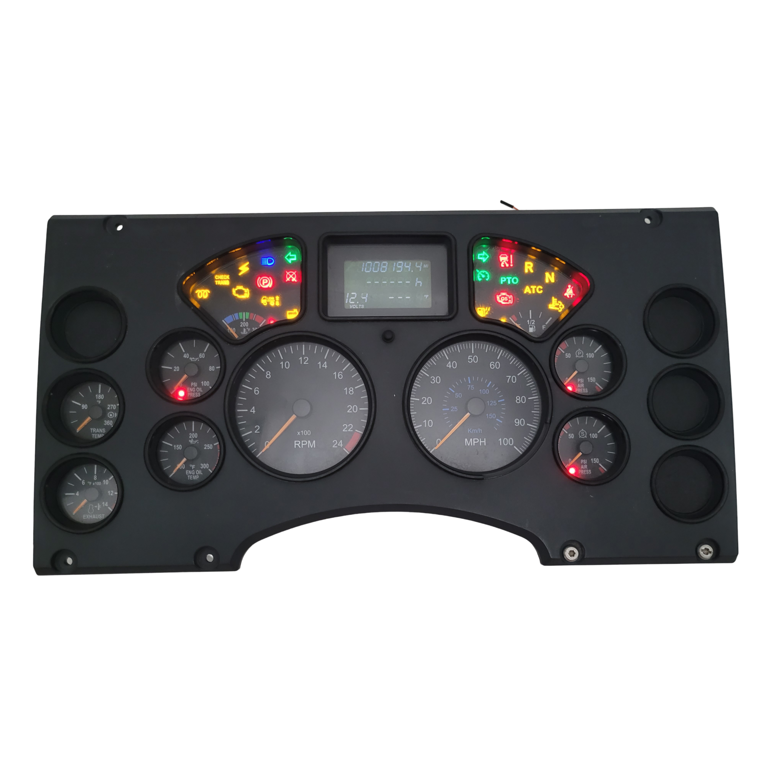 2011 MACK CXU613 USED INSTRUMENT CLUSTER PART #2040268 6J B109 1507 front2011 Mack CXU613 Instrument Cluster scaled