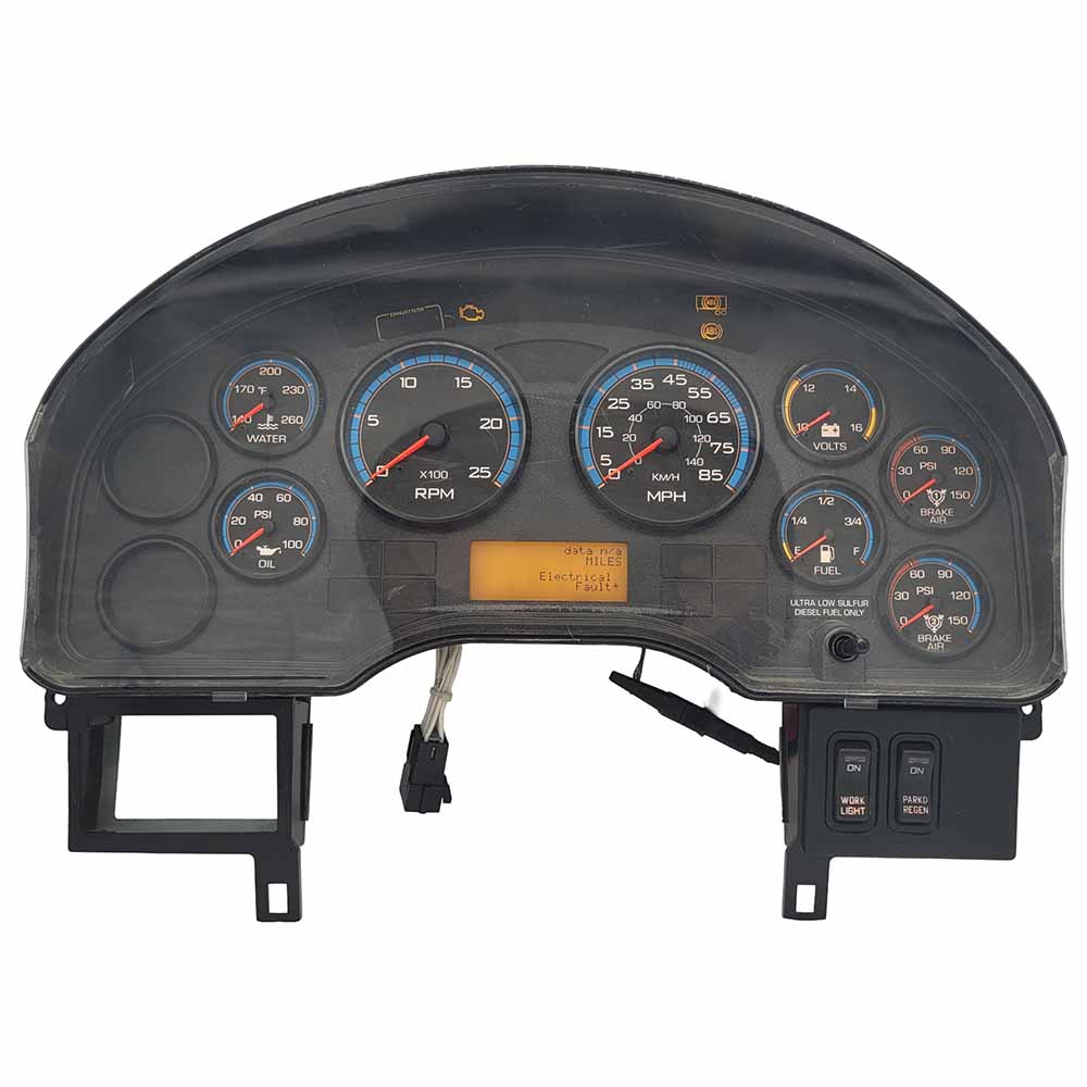 2010-2016 INTERNATIONAL PROSTAR 8600 USED INSTRUMENT CLUSTER PART #3835190C91 6J B11 78 front2010 2016 INTERNATIONAL PROSTAR 8600 Instrument Cluster