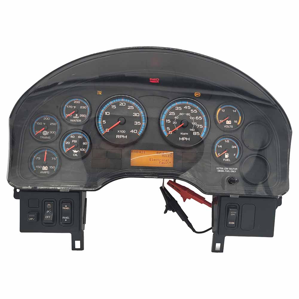 2010-2016 INTERNATIONAL PB105 USED INSTRUMENT CLUSTER PART #3803476F92 6J B11 80 front2010 2016 INTERNATIONAL PB105 Instrument Cluster