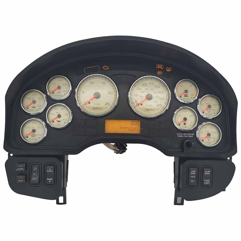 2011-2014 INTERNATIONAL PROSTAR USED INSTRUMENT CLUSTER PART #3868196C93 6J B12 83 front2011 2014 INTERNATIONAL PROSTAR Instrument Cluster