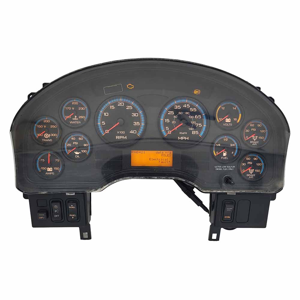 2010-2022 INTERNATIONAL DURASTAR 4300 USED INSTRUMENT CLUSTER PART #3868859C92 6J B13 93 front2010 2022 INTERNATIONAL DURASTAR 4300 Instrument Cluster
