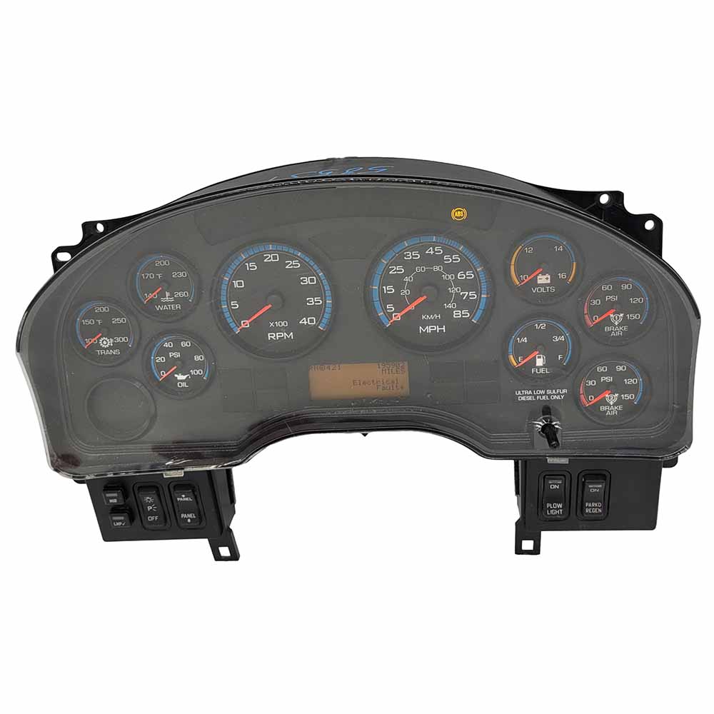 2008-2011 INTERNATIONAL 4300 USED INSTRUMENT CLUSTER PART #3626975F92 6J B15 113 front2008 2011 INTERNATIONAL 4300 Instrument Cluster