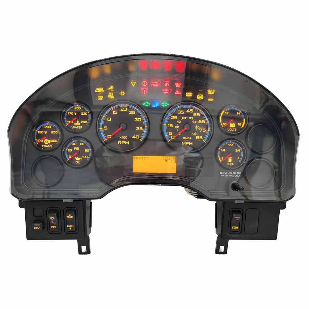 2010 INTERNATIONAL VT365 USED INSTRUMENT CLUSTER PART #3803476F95 6J B16 117 front2010 INTERNATIONAL VT365 Instrument Cluster