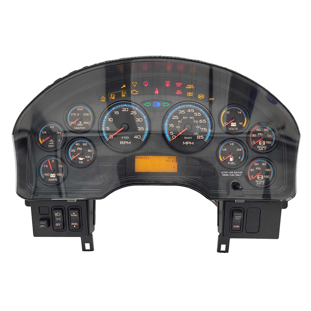 2010 INTERNATIONAL 4300 USED INSTRUMENT CLUSTER PART #3868856F98 6J B16 119 front2010 INTERNATIONAL 4300 Instrument Cluster