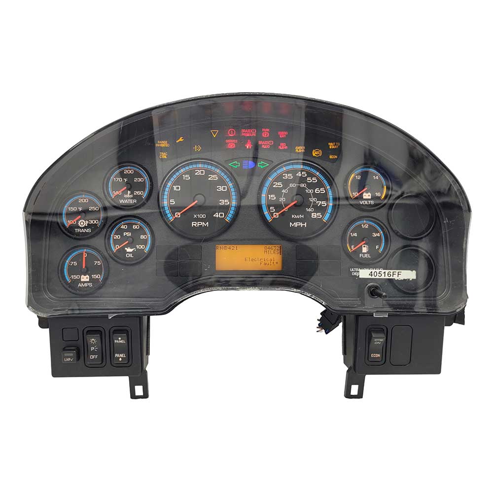 2010 INTERNATIONAL VT365 USED INSTRUMENT CLUSTER PART #3803476F95 6J B16 120 front2010 INTERNATIONAL VT365 Instrument Cluster