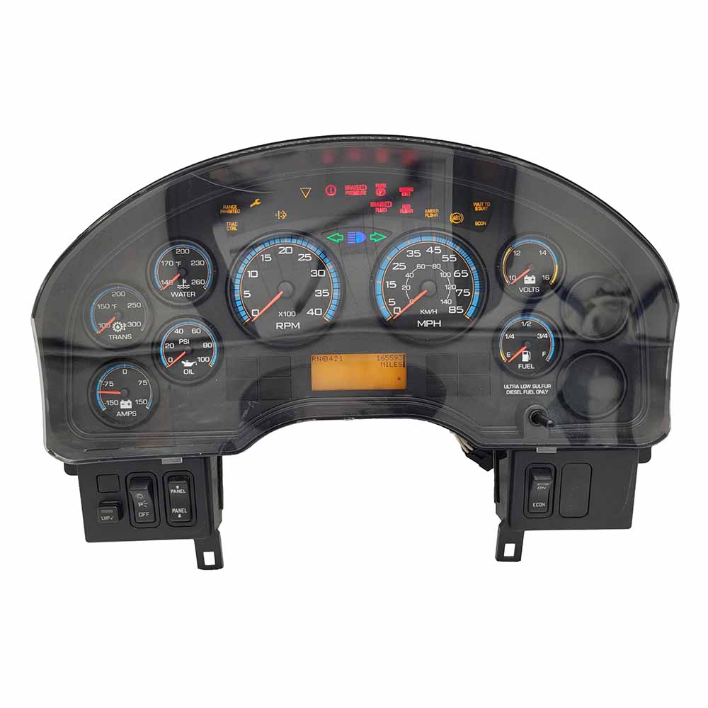 2006 INTERNATIONAL VT365 USED INSTRUMENT CLUSTER PART #3803476F93 6J B16 121 front2006 INTERNATIONAL VT365 Instrument Cluster