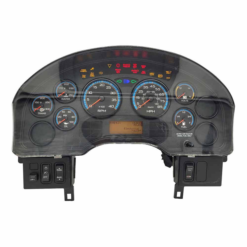 2010 INTERNATIONAL PB105 USED INSTRUMENT CLUSTER PART #3803476F95 6J B16 123 front2010 INTERNATIONAL PB105 Instrument Cluster