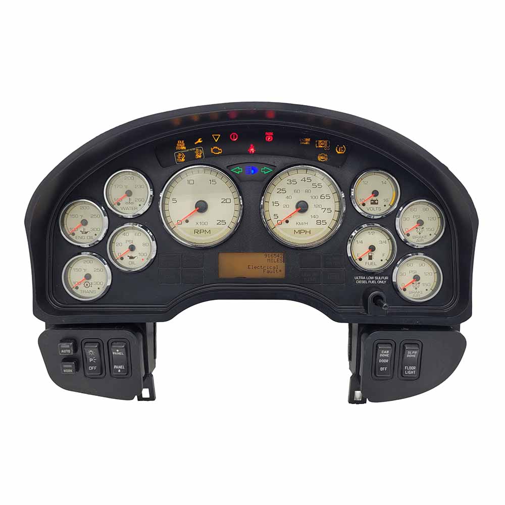 2014 INTERNATIONAL PROSTAR USED INSTRUMENT CLUSTER PART #3835183C91 6J B17 128 front2014 INTERNATIONAL PROSTAR Instrument Cluster