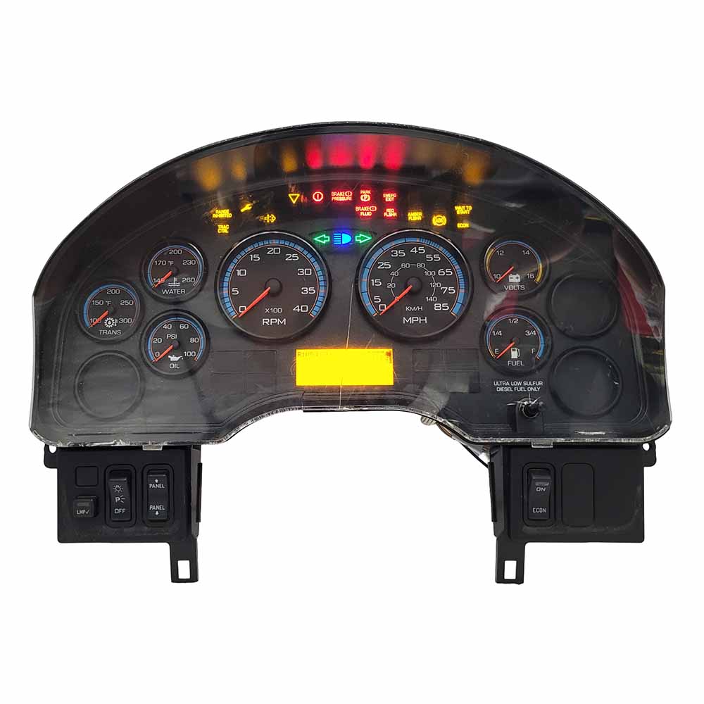 2010 INTERNATIONAL PB105 USED INSTRUMENT CLUSTER PART #3803476F94 6J B17 132 front2010 INTERNATIONAL PB105 Instrument Cluster