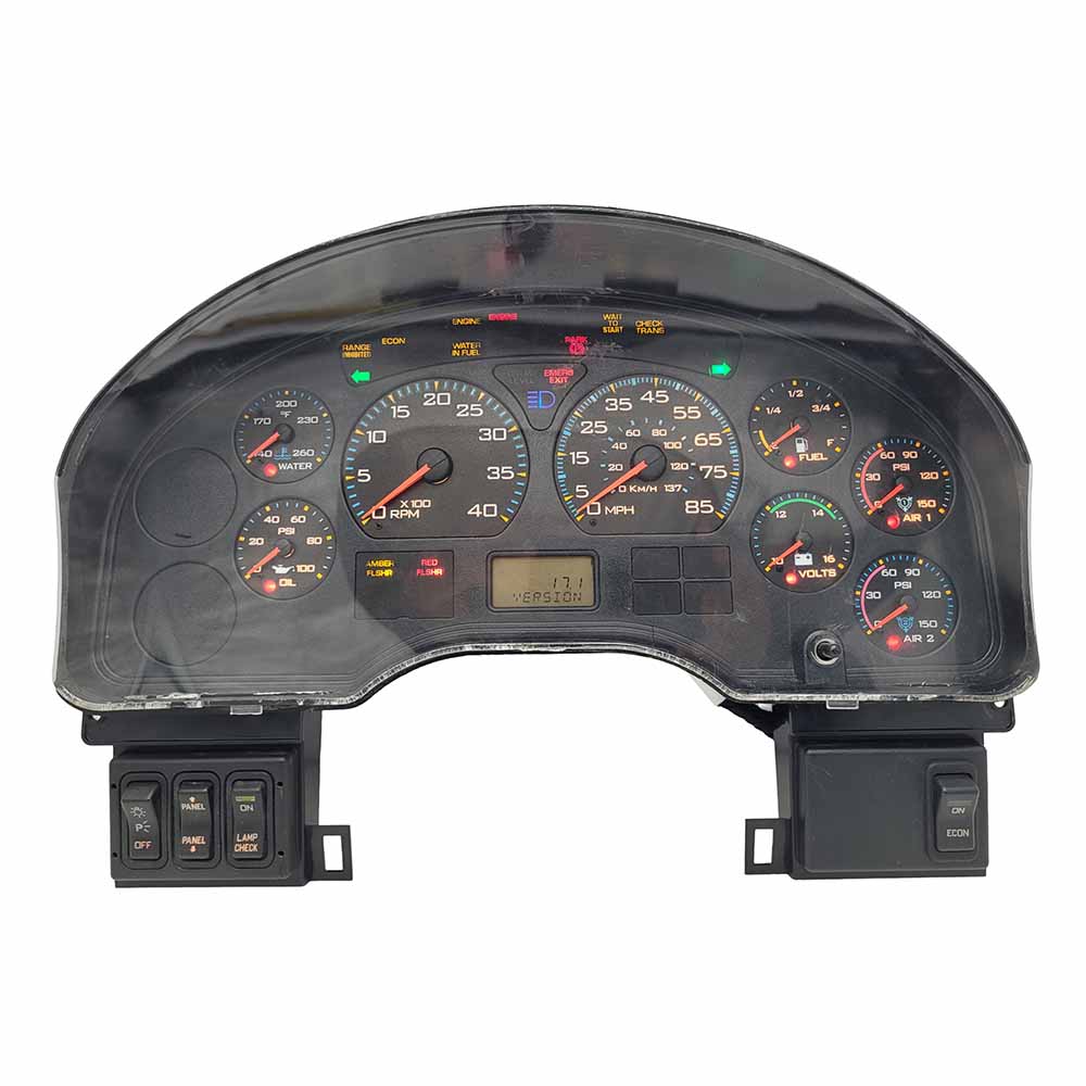 2003-2008 INTERNATIONAL 4400 USED INSTRUMENT CLUSTER PART #3604598C91 6J B18 135 front2003 2008 INTERNATIONAL 4400 Instrument Cluster