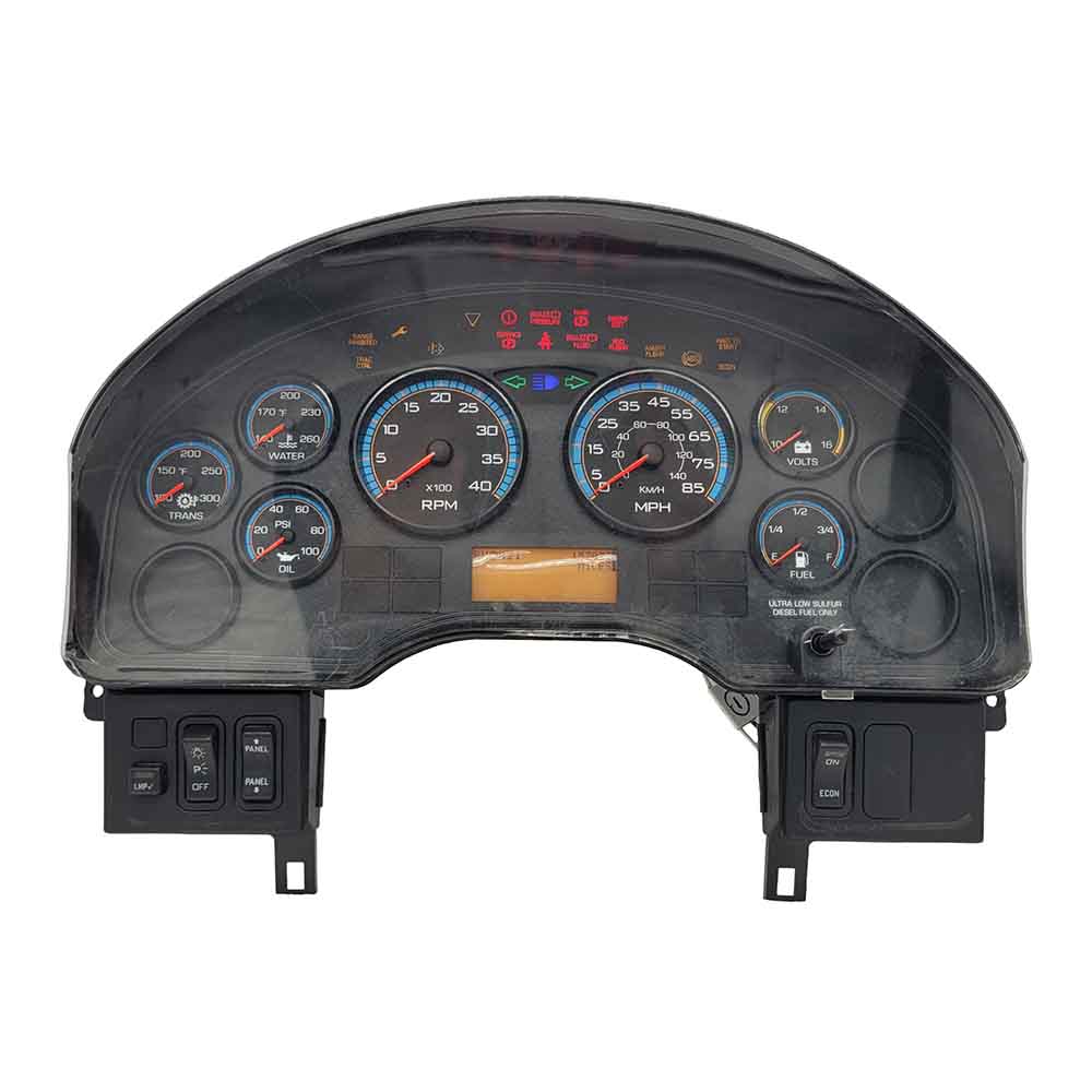2010 INTERNATIONAL 4300 USED INSTRUMENT CLUSTER PART #3581055C95 6J B18 138 front2010 INTERNATIONAL 4300 Instrument Cluster