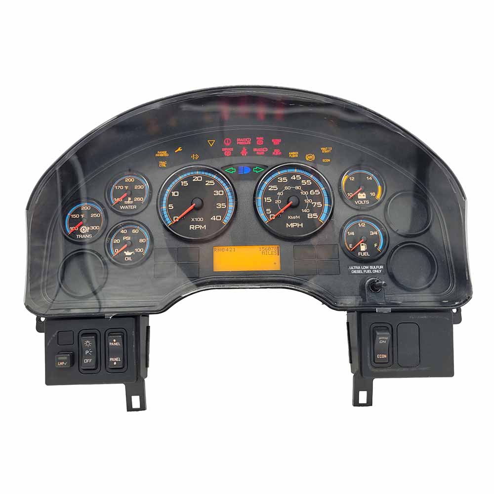 2010 INTERNATIONAL PB105 USED INSTRUMENT CLUSTER PART #3803476F95 6J B18 140 front2014 INTERNATIONAL PB105 Instrument Cluster