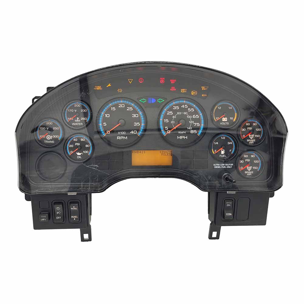 2008 INTERNATIONAL VT365 USED INSTRUMENT CLUSTER PART #3803476F95 6J B19 143 front2008 INTERNATIONAL VT365 Instrument Cluster
