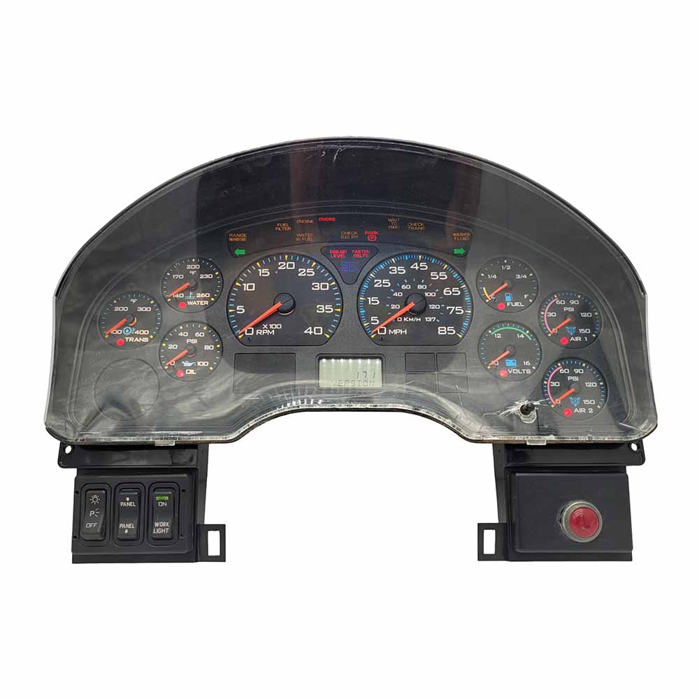 2009 INTERNATIONAL 4300 USED INSTRUMENT CLUSTER PART #3581055C96 6J B19 147 front2009 INTERNATIONAL 4300 Instrument Cluster
