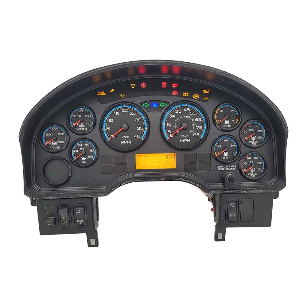 2007-2012 INTERNATIONAL 4300 USED INSTRUMENT CLUSTER PART #3803476F94 6J B2 11 front2007 2012 International 4300 Instrument Cluster