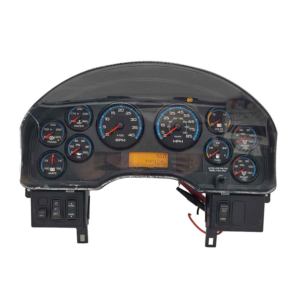 2007-2012 INTERNATIONAL 4300 USED INSTRUMENT CLUSTER PART #3803476F94 6J B2 13 front2007 2012 International 4300 Instrument Cluster