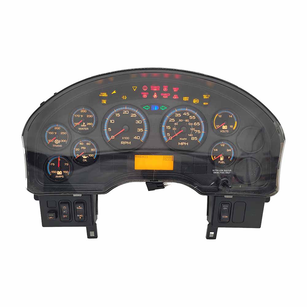 2010-2016 INTERNATIONAL 4300 USED INSTRUMENT CLUSTER PART #3803476F96 6J B2 8 front2010 2016 International 4300 Instrument Cluster