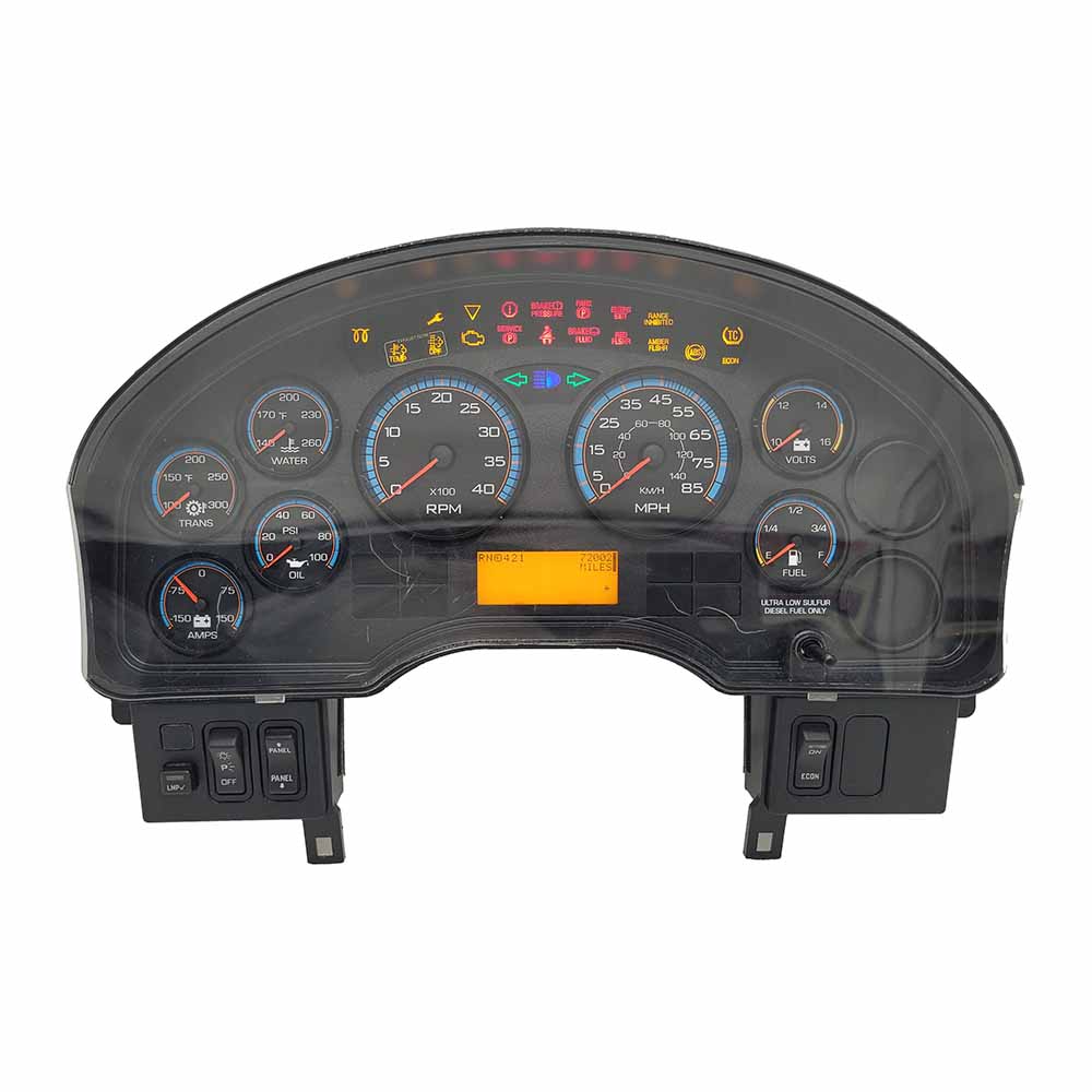 2010-2016 INTERNATIONAL 4300 USED INSTRUMENT CLUSTER PART #3868859C91 6J B2 9 front2010 2016 International 4300 Instrument Cluster