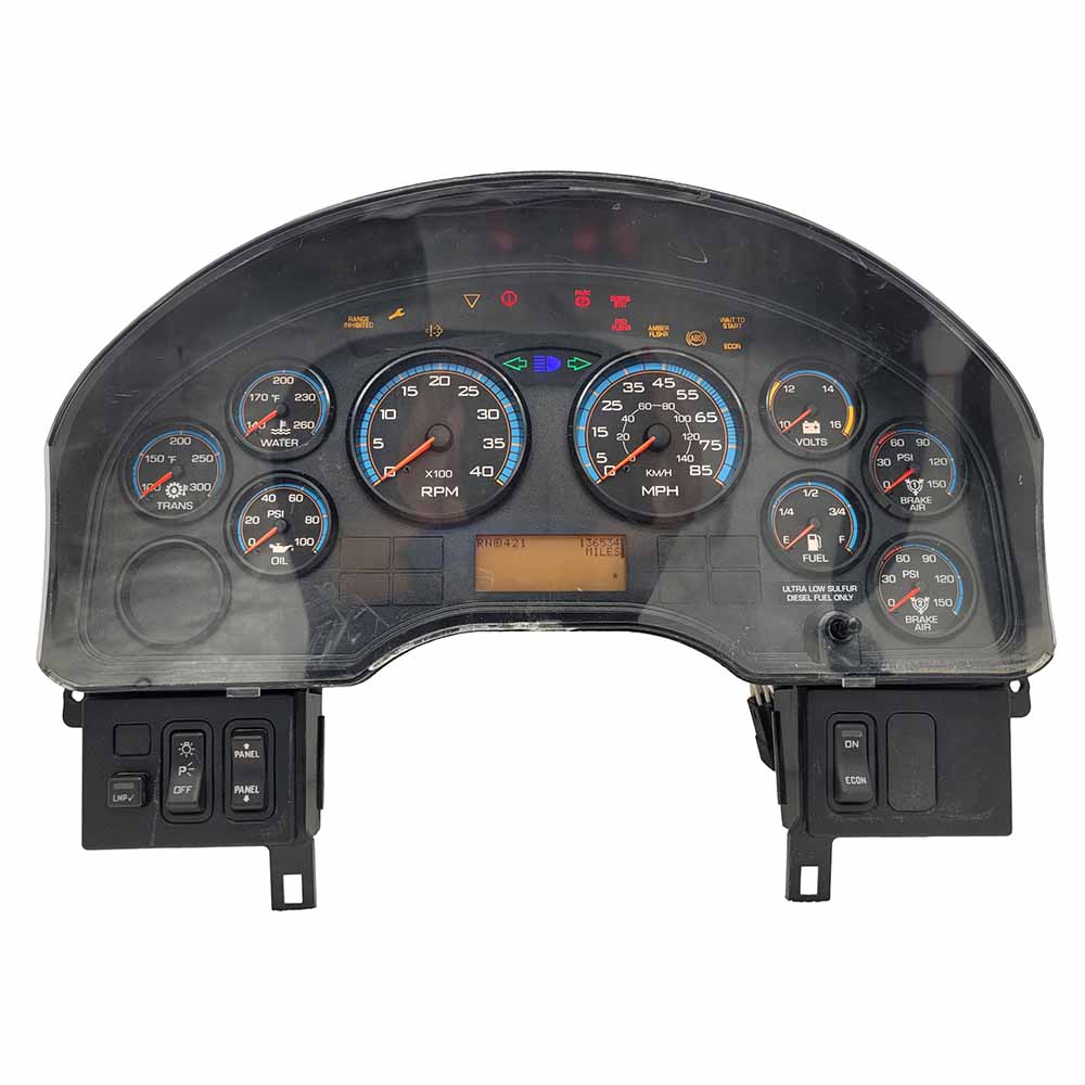 2008 INTERNATIONAL PB105 USED INSTRUMENT CLUSTER PART #3803476F92 6J B20 151 front2008 INTERNATIONAL PB105 Instrument Cluster