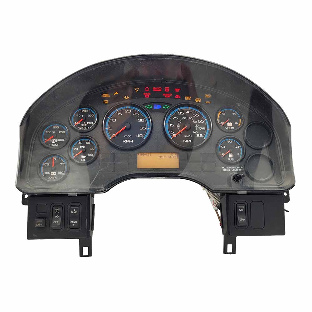 2010 INTERNATIONAL PB105 USED INSTRUMENT CLUSTER PART #3803476F93 6J B20 155 front2010 INTERNATIONAL PB105 Instrument Cluster